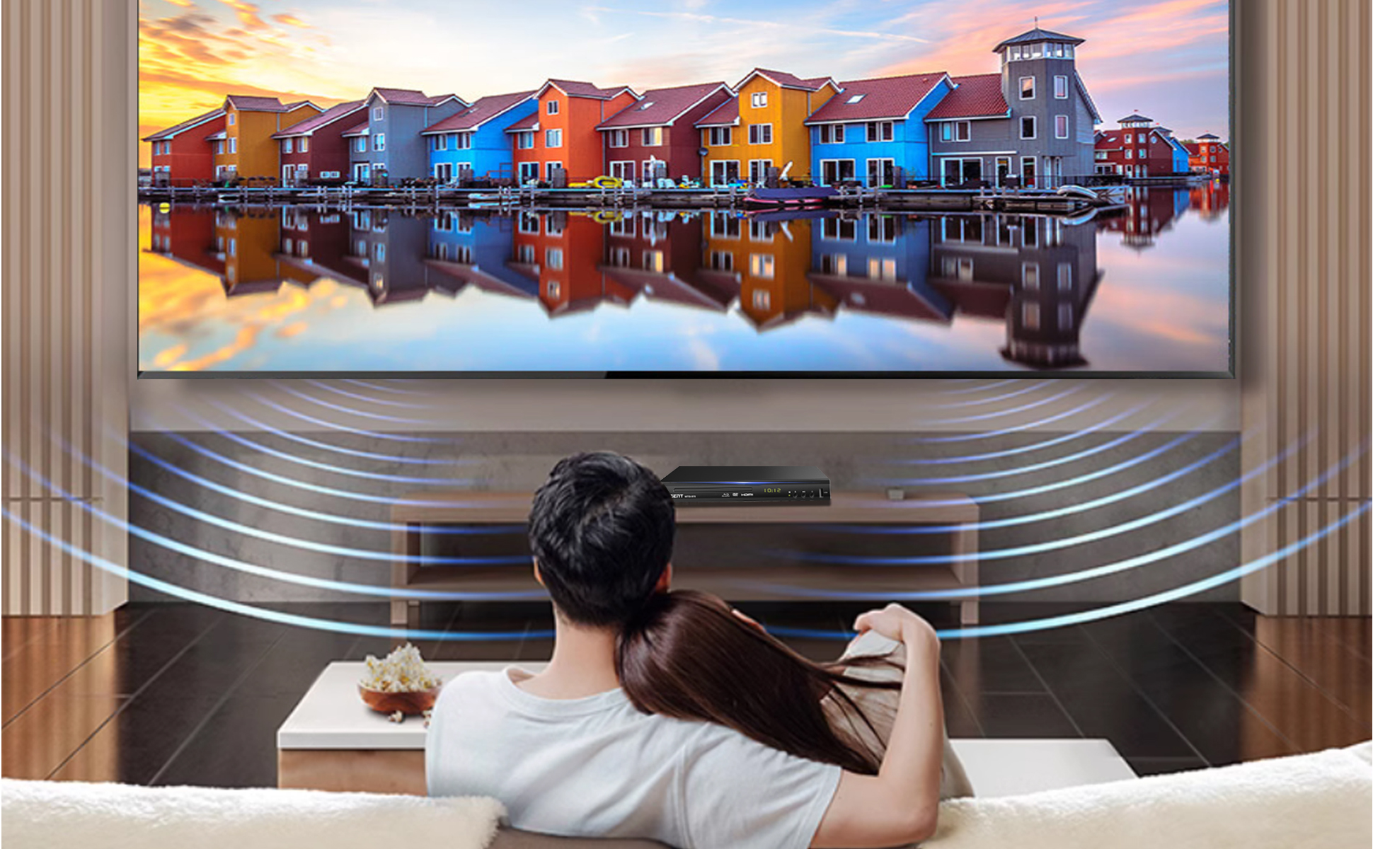 Amazon.co.jp: WISCENT: DVD ブルーレイプレーヤー