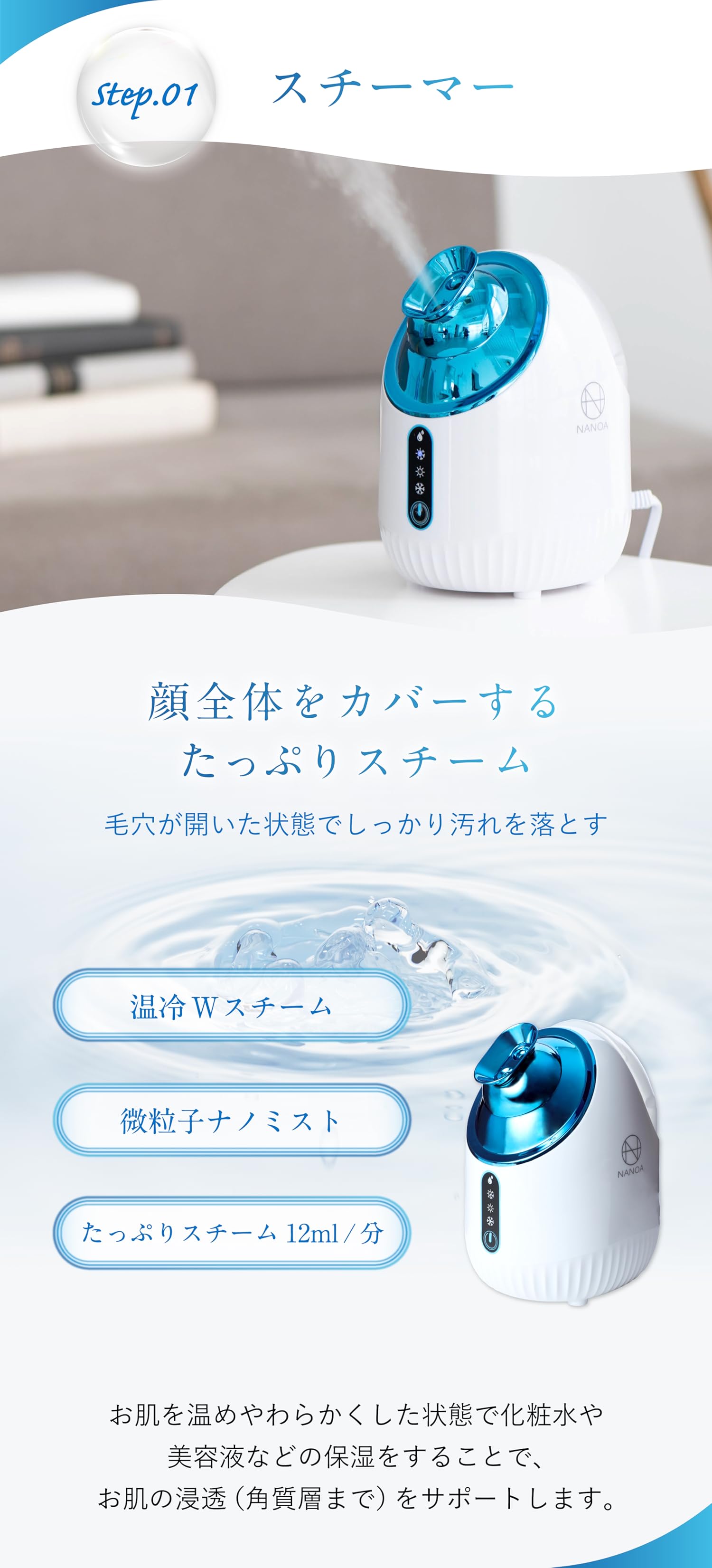 Amazon.co.jp: NANOA（ナノア）: 肌の保湿