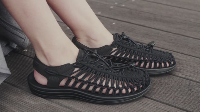 【希少色】KEEN ユニーク スライド ネイビー×カーキ 28cm KEEN UNEEK キーン メンズ サンダル ユニーク 人気 アウトドア