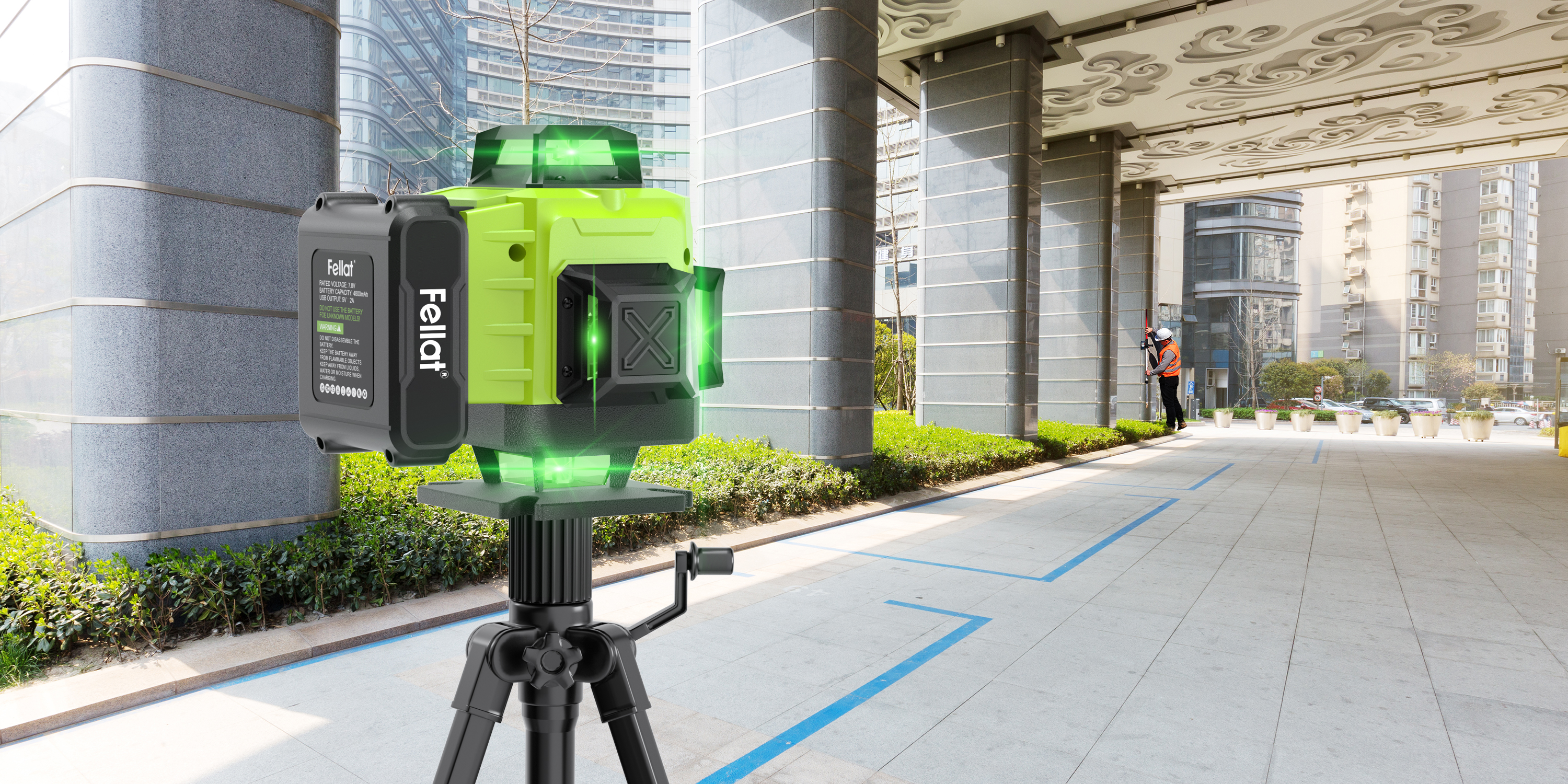 Amazon.co.jp: Fellat: レーザー墨出し器