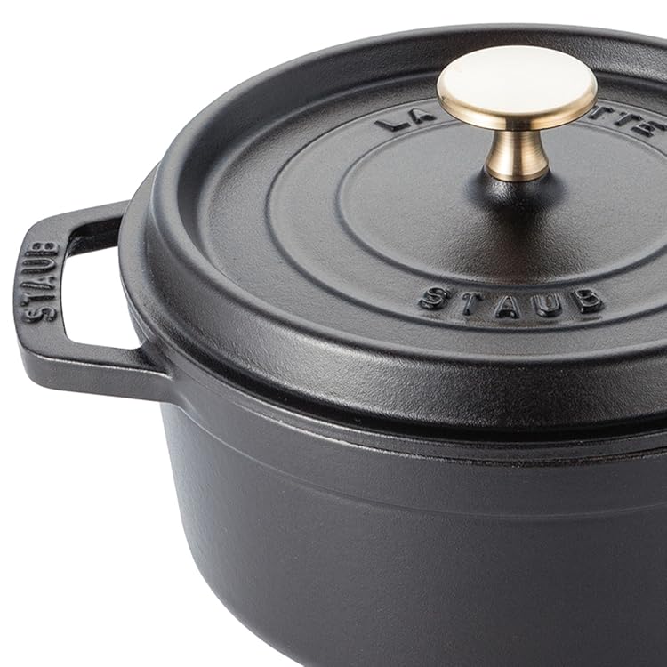 STAUB 鋳鉄 黒 ココット ブラック| 鋳物ホーロー鍋| ストウブ(STAUB)公式通販