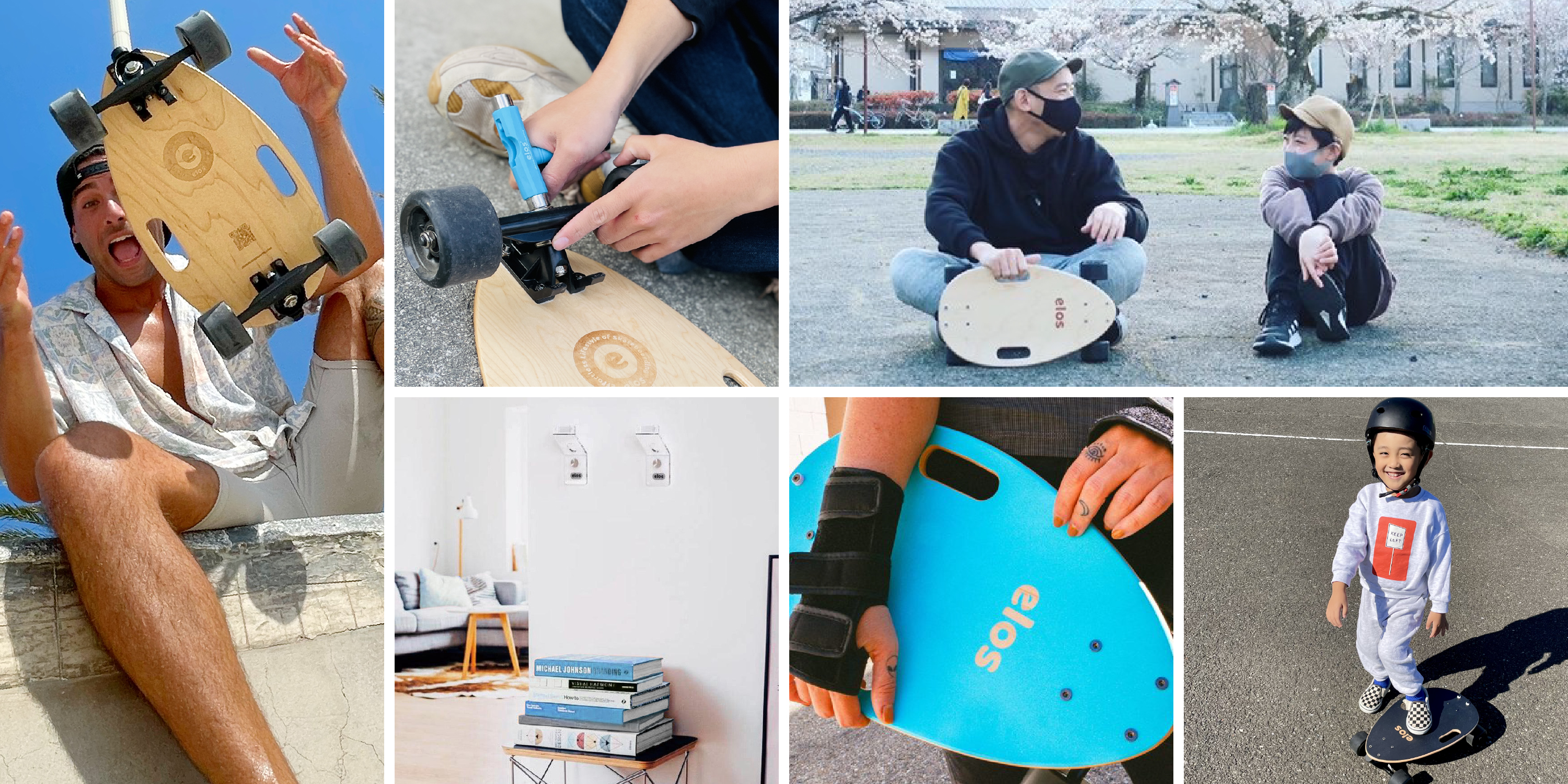 N*8様 未使用　Elos Skateboard バーチ材 エアロダイナミック N*8様 未使用 Elos Skateboard バーチ材 エアロダイナミック