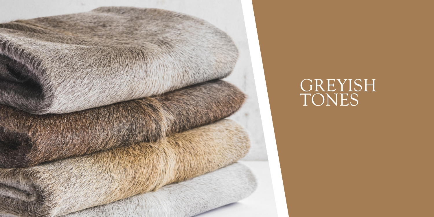 LuxuryCowhides Greyish Tones Cowhides