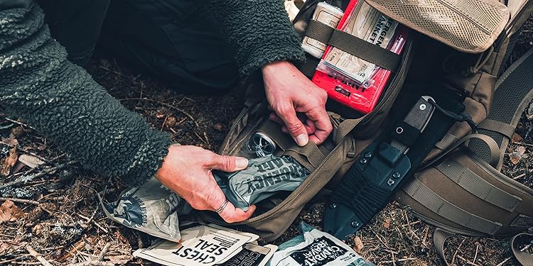 新品　実物　RHINO TACTICAL　米国FDA認証　IFAKキット　MC IFAK Trauma & Medical Kits - Compact First Aid for Quick