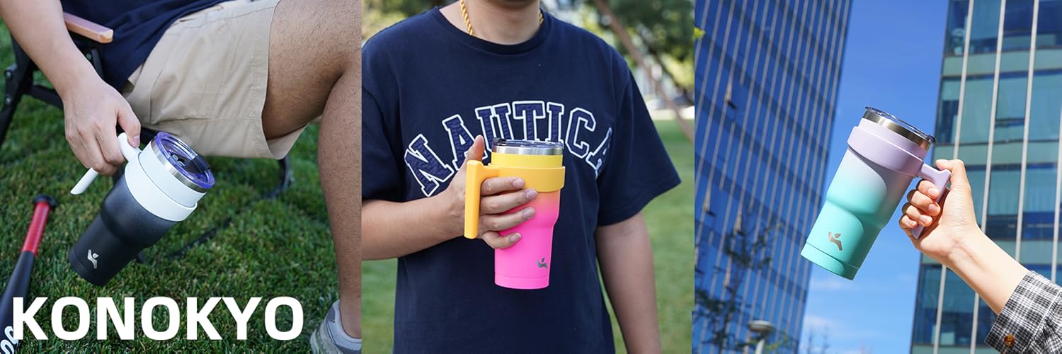 Konokyo Tumbler with Handle