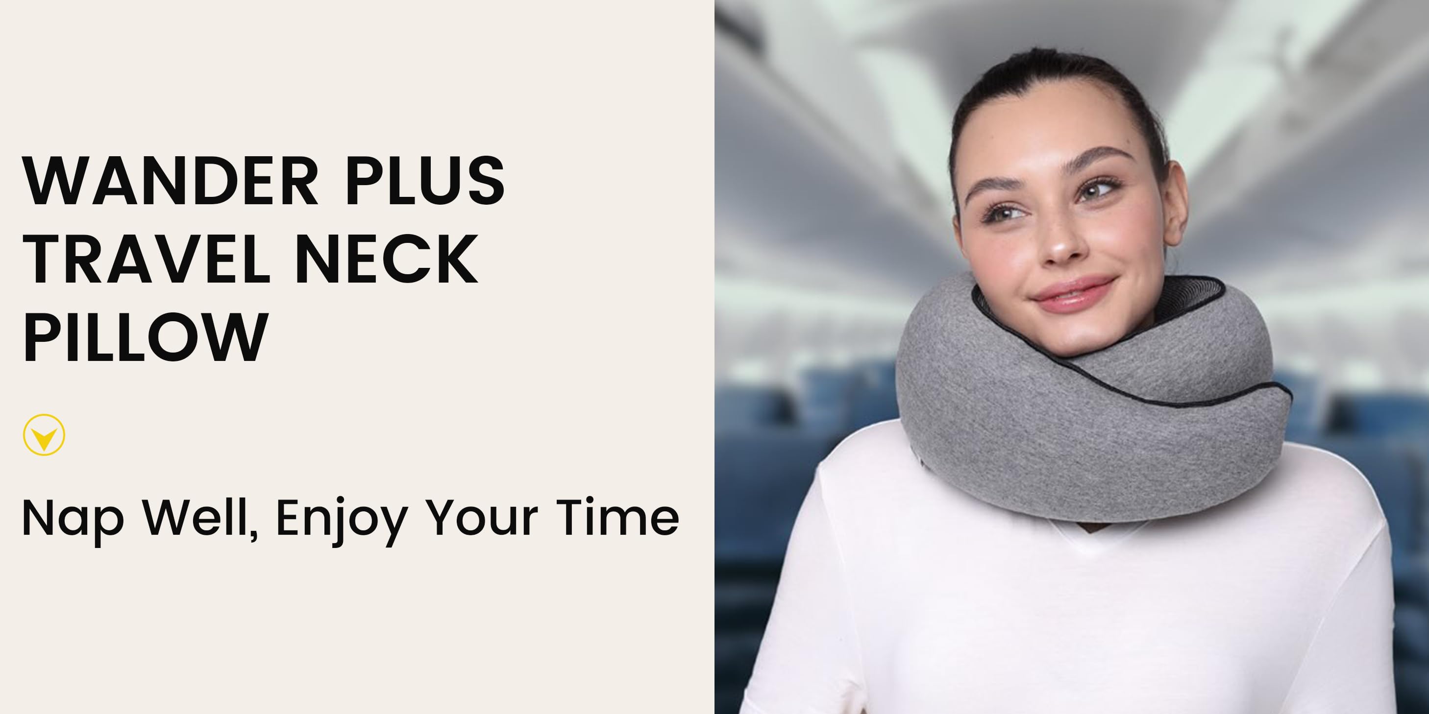 WANDER PLUS Travel Neck Pillow