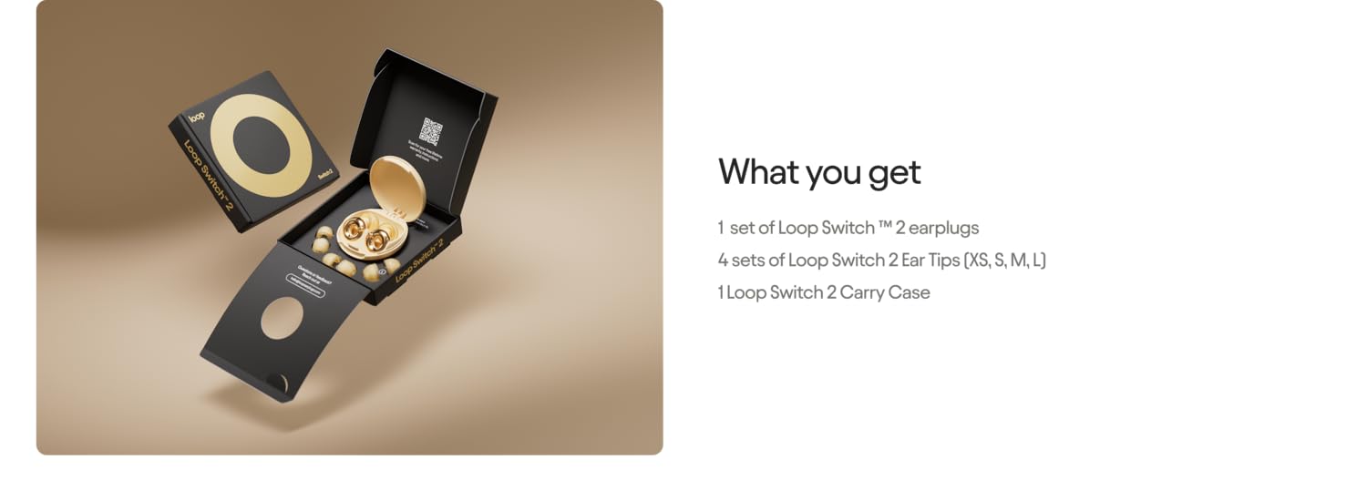 Loop Switch 2 Gold 耳栓　Loop earplugs Loop Switch 2 Review: We Tested These Adjustable Earplugs