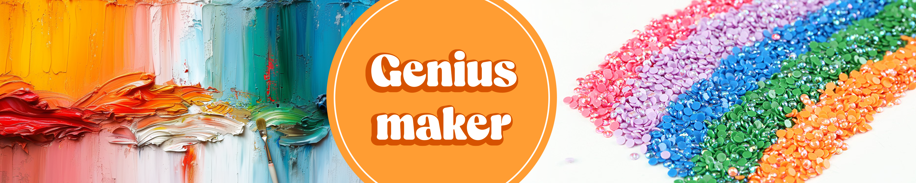 Genius maker 4 Pack Paint By Numbers Kits