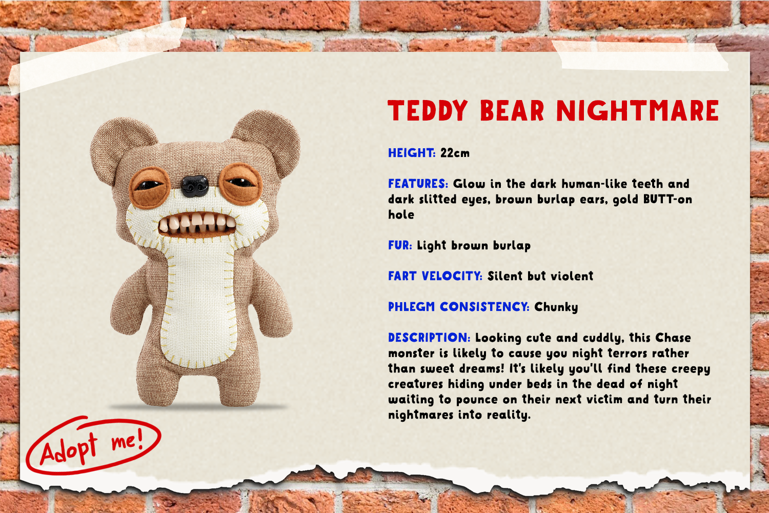 ファグラー FUGGLER teddy bare nightmare ファグラー FUGGLER teddy bare nightmare