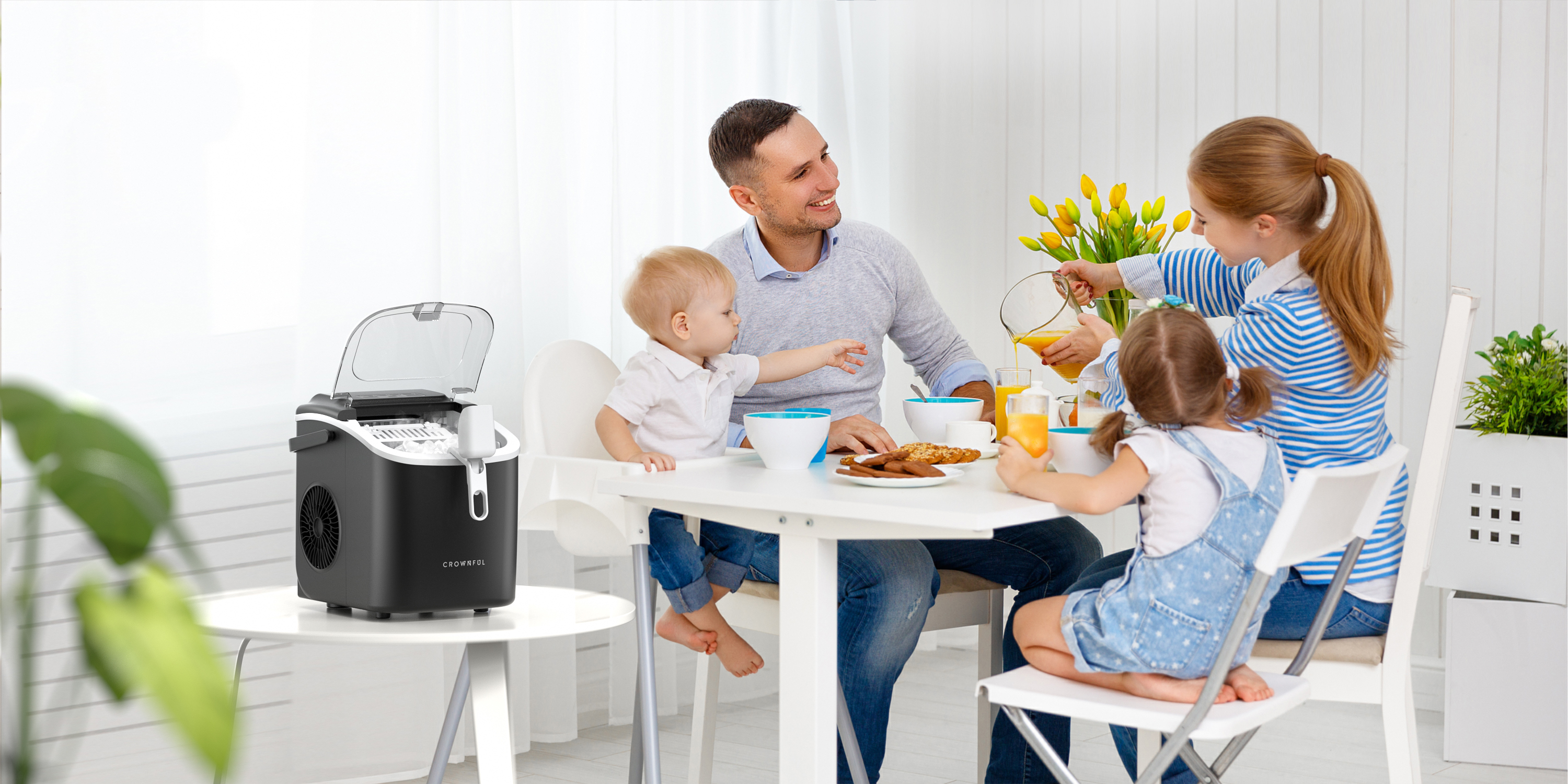 Amazon.com: CROWNFUL: ICE MACHINE