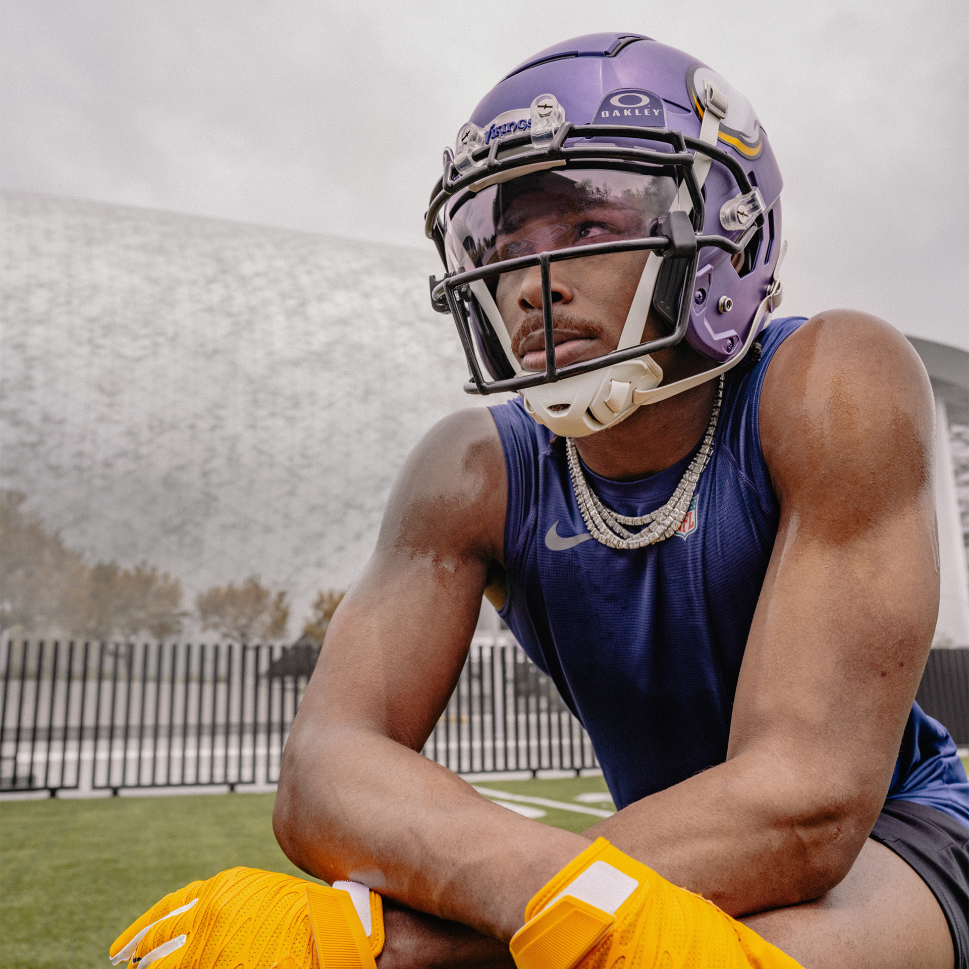 Oakley オークリー　アメフト　アイシールド OAKLEY PRO FOOTBALL EYESHIELD クリア - TWO MINUTES（ツー