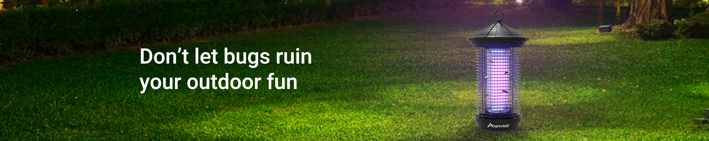 ASPECTEK Outdoor Bug Zapper