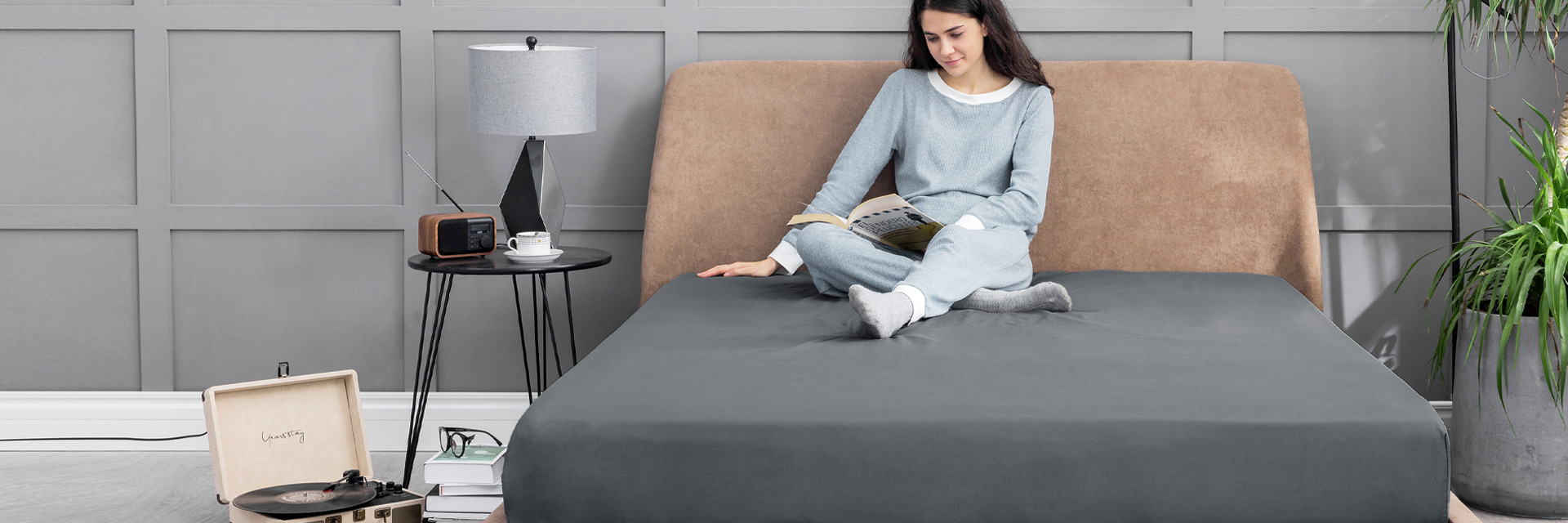 Amazon.ca BEDSURE Fitted Sheet