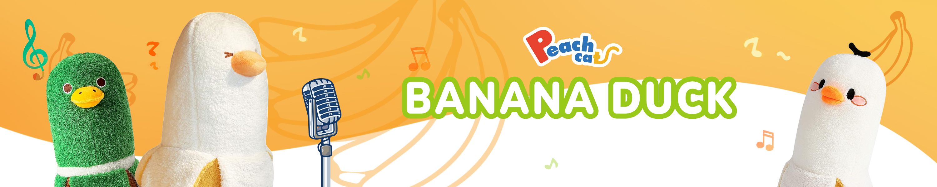 PEACH CAT BANANA DUCK