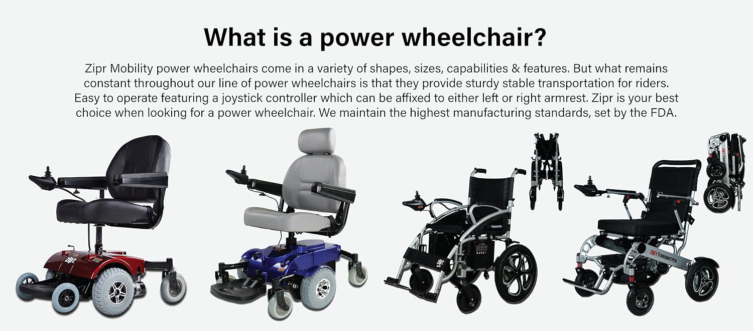 Amazon.com: Zip'r Mobility : Electric Wheelchairs