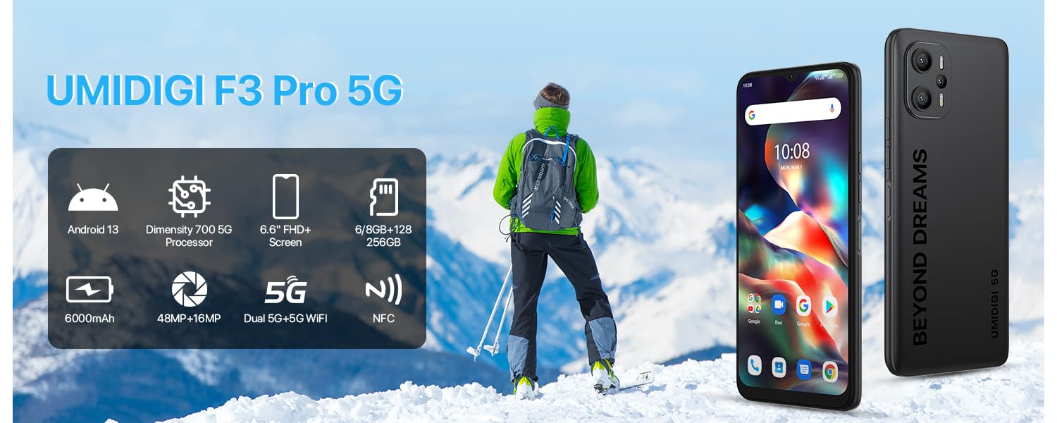 【値下げ中】UMIDIGI SIMフリースマホ F3 Pro 5G Amazon | UMIDIGI F3 Pro 5G スマートフォン SIMフリー Android