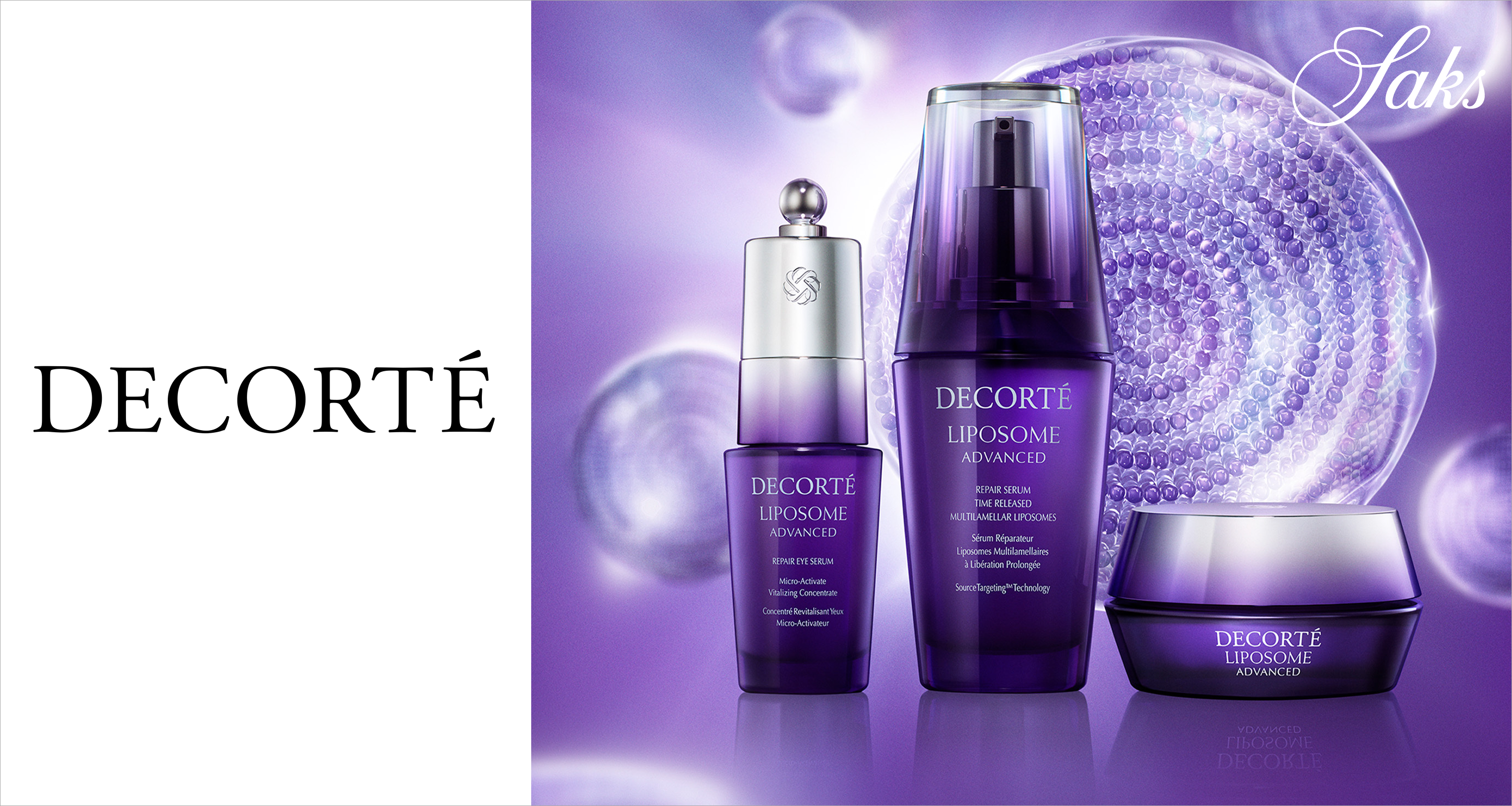 GRANT NECK PACK NANO V DECORTÉ 30ml DECORTÉ AQ Radiance Collection I