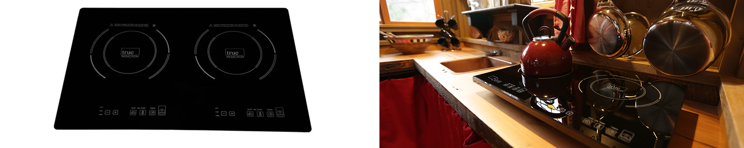 True Induction Cooktops Boil water in 90 seconds Induction