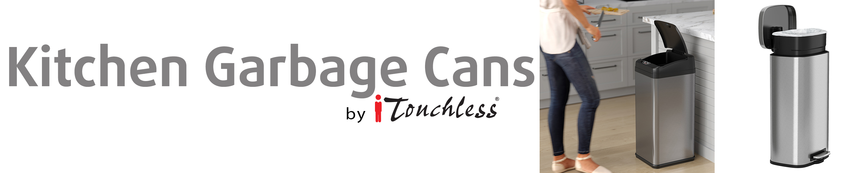 Amazon.ca iTouchless KITCHEN GARBAGE CANS