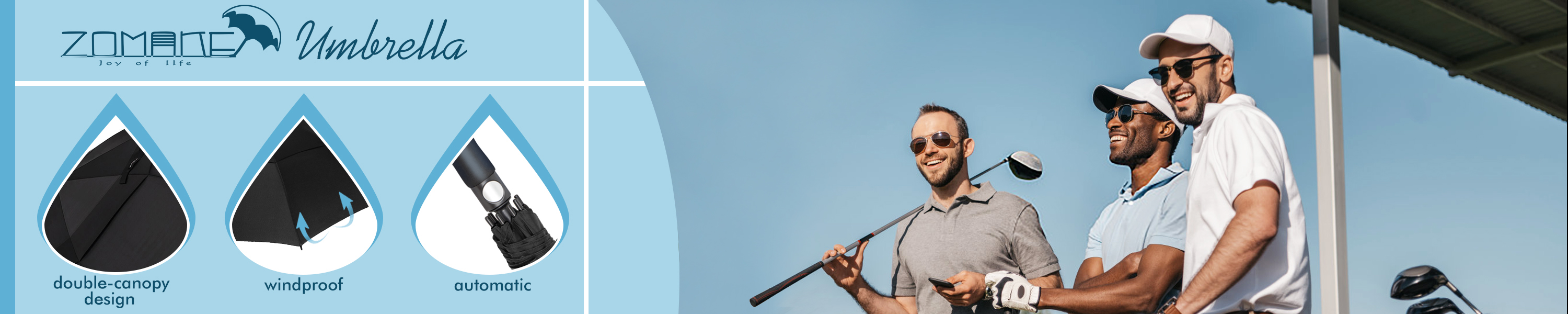 Amazon.ca ZOMAKE Travel Umbrella