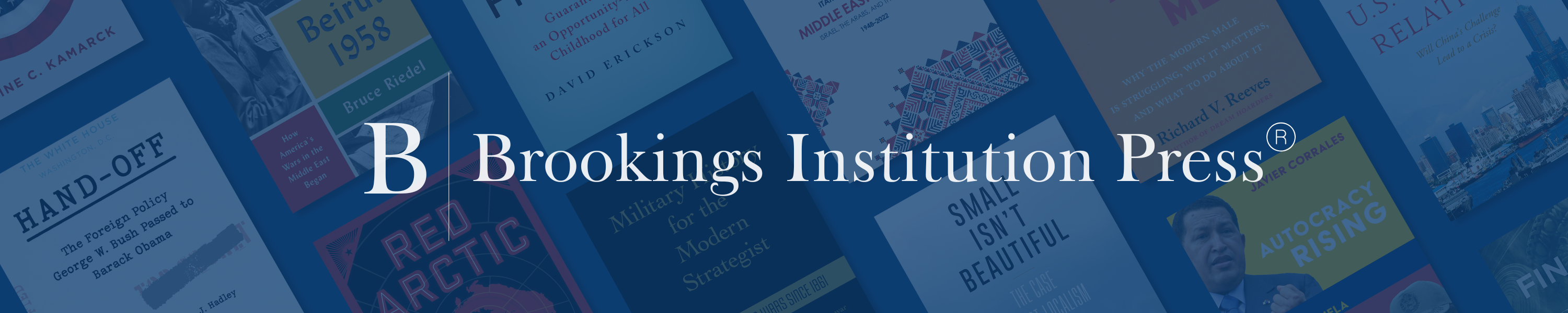 Rowman & Littlefield Brookings Institution Press