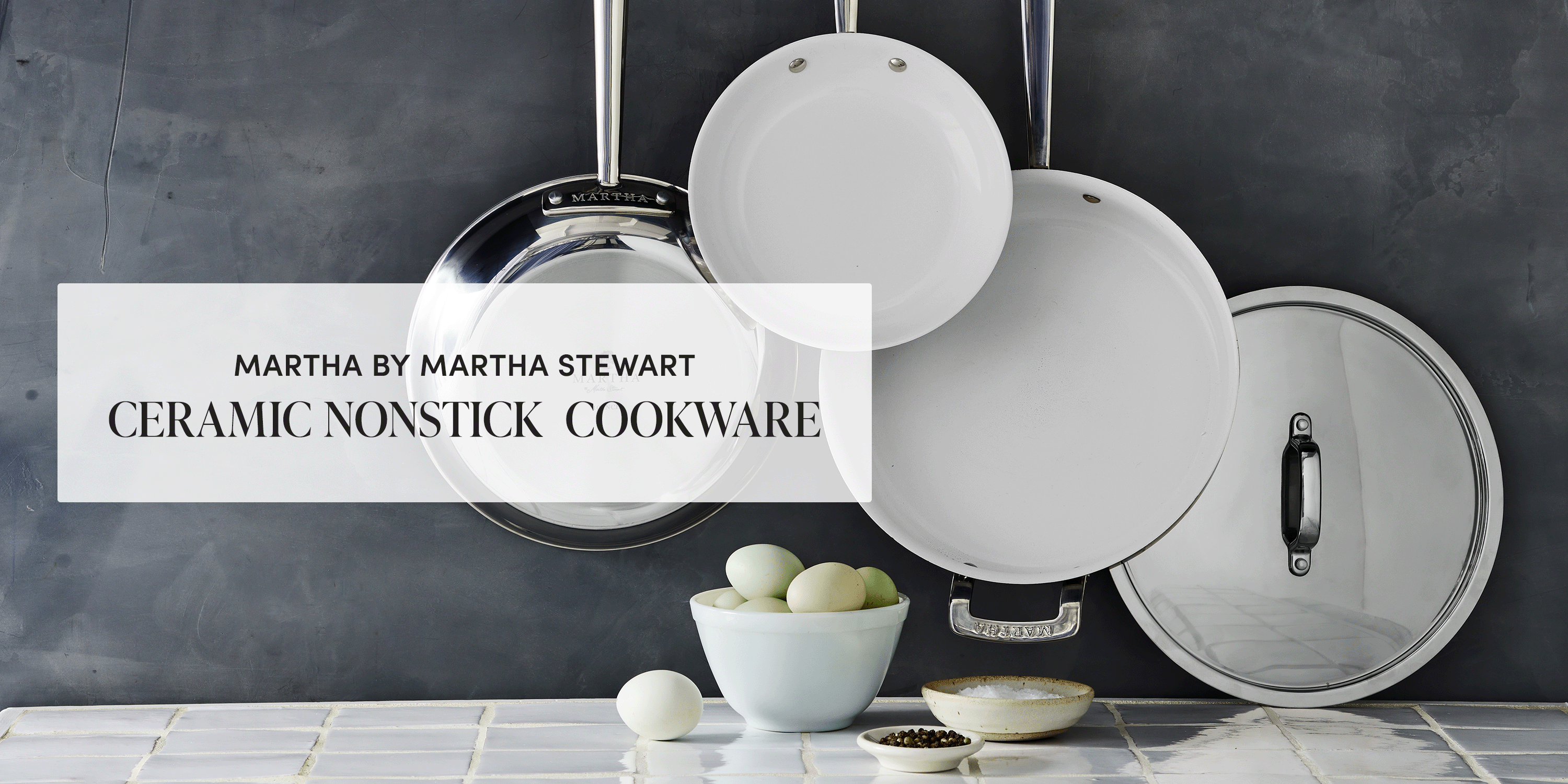 Amazon.com: Martha Stewart: Ceramic Nonstick Cookware