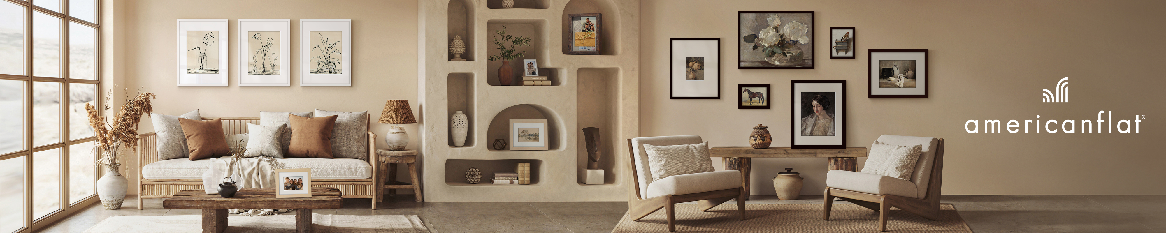 Amazon.ca Americanflat MediumWide Molding Frames