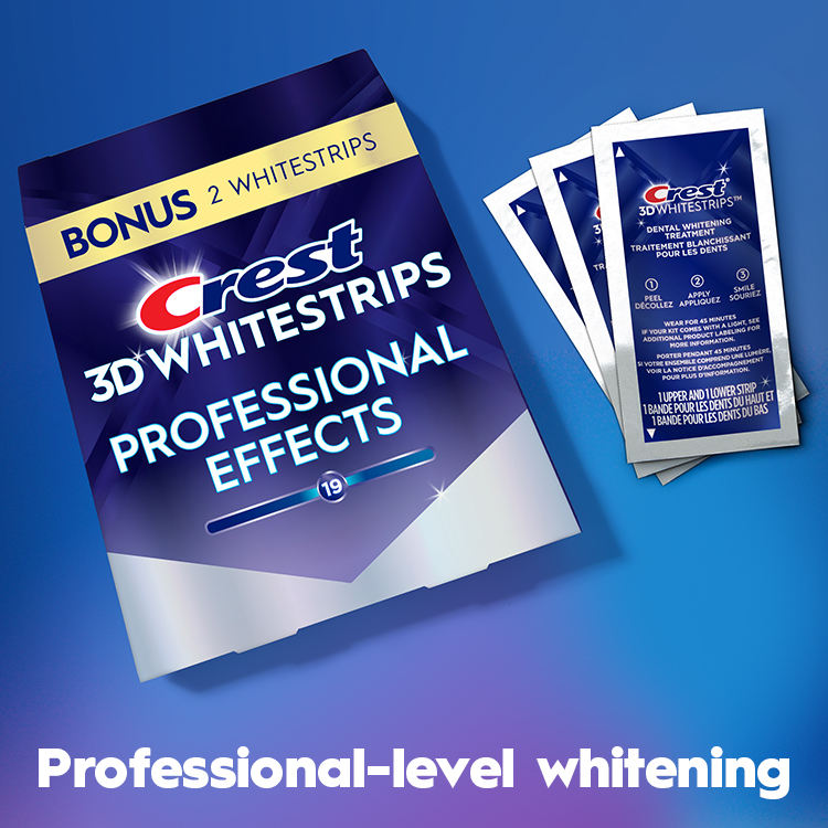 【タイムセール】クレスト　crest whitening Amazon.com: Crest 3D Whitestrips, Professional Effects