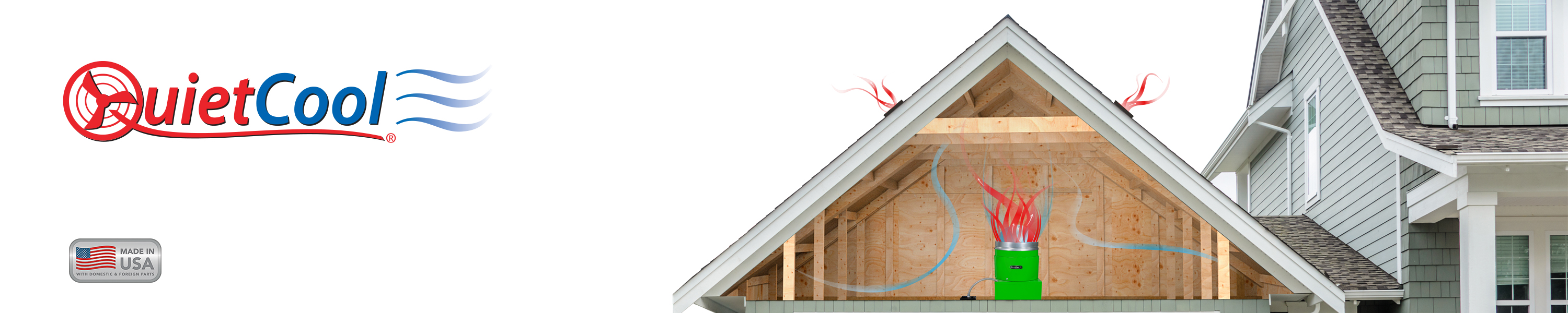 QuietCool Garage Whole House Fan