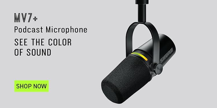 Amazon.ca: Shure: MV7+ Podcast Microphone