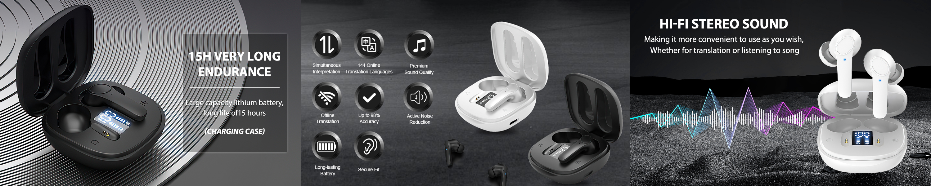 NILUTO Translation Earbuds