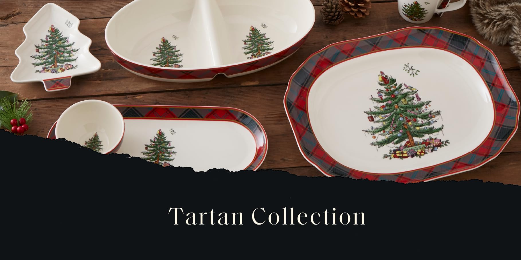 スポード　SpodeChristmas Christmas Spode Mug & LED Tree Ornament Ship for sale online