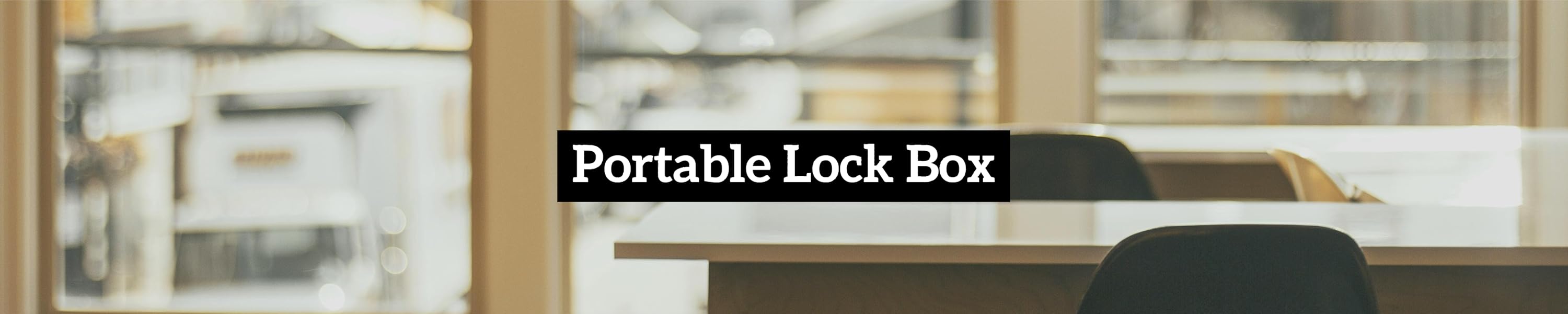 GROKK Portable Lock Box & Gun Safe