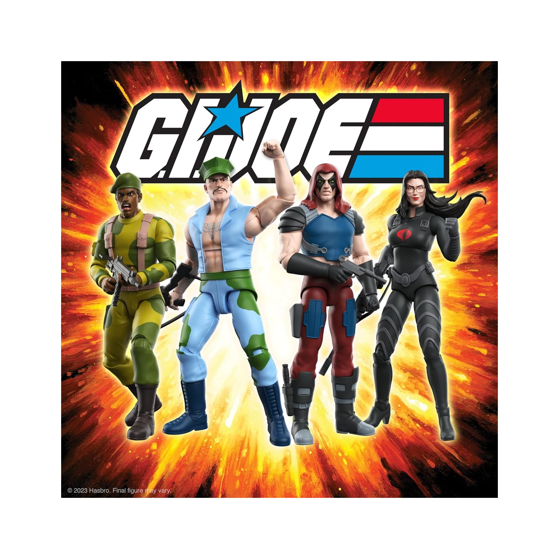 本日限定　大幅値下げ　GIジョー　7体プラス2体セット Amazon.com: Super7: Gi Joe