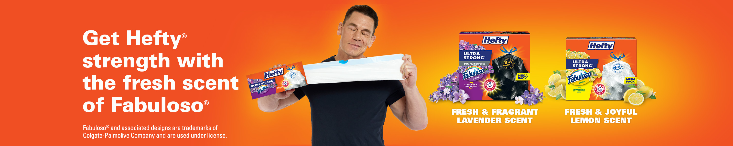 Hefty Fabuloso Scented Trash Bags