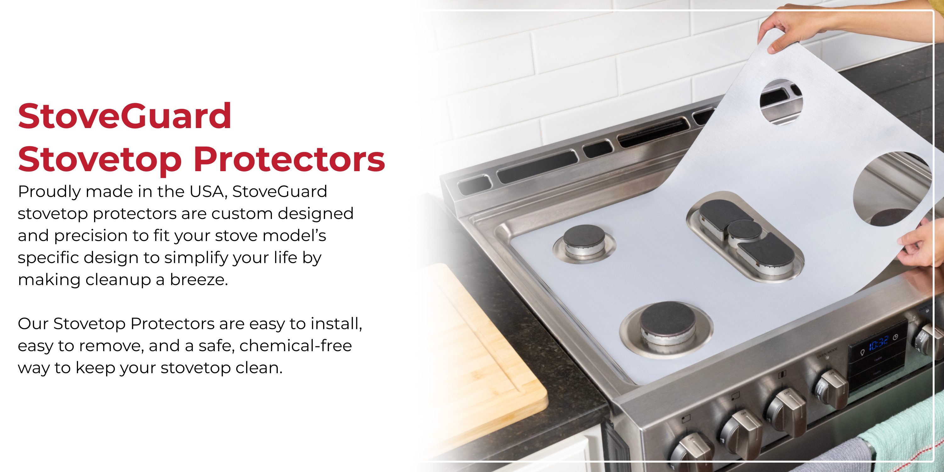 Amazon.com: StoveGuard: STOVEGUARD STOVETOP PROTECTORS