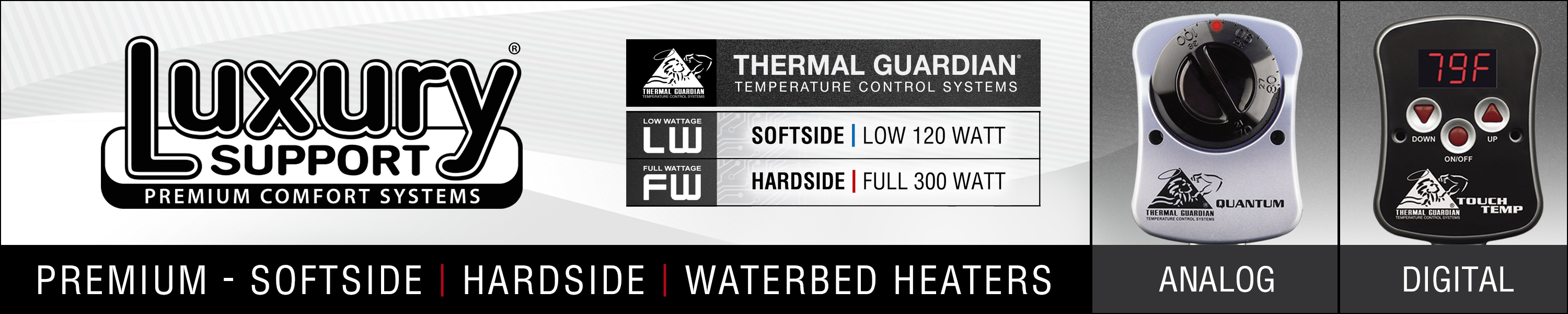 Luxury Support Waterbed Heaters