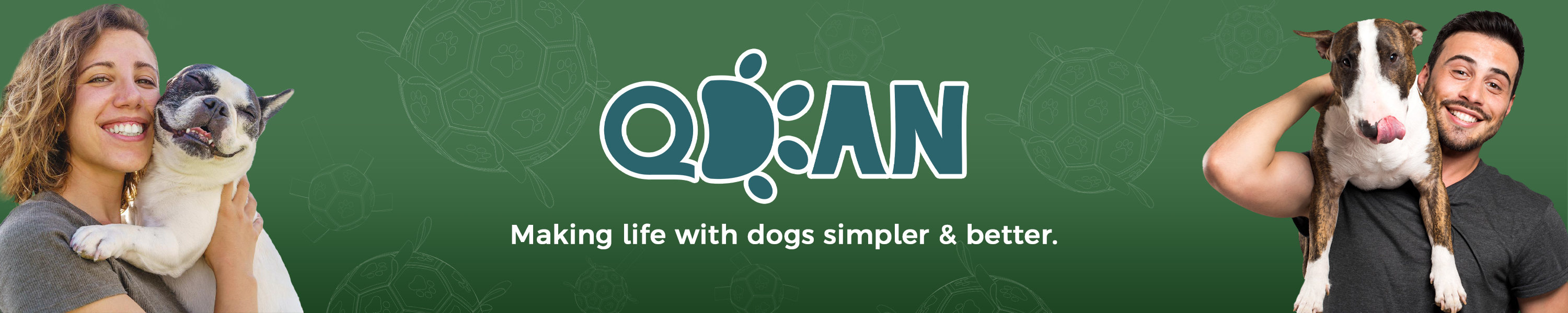 QDAN Dog Volleyball