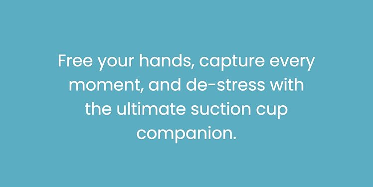 Free your hands, capture every moment, and de-stress with the ultimate suction cup companion.