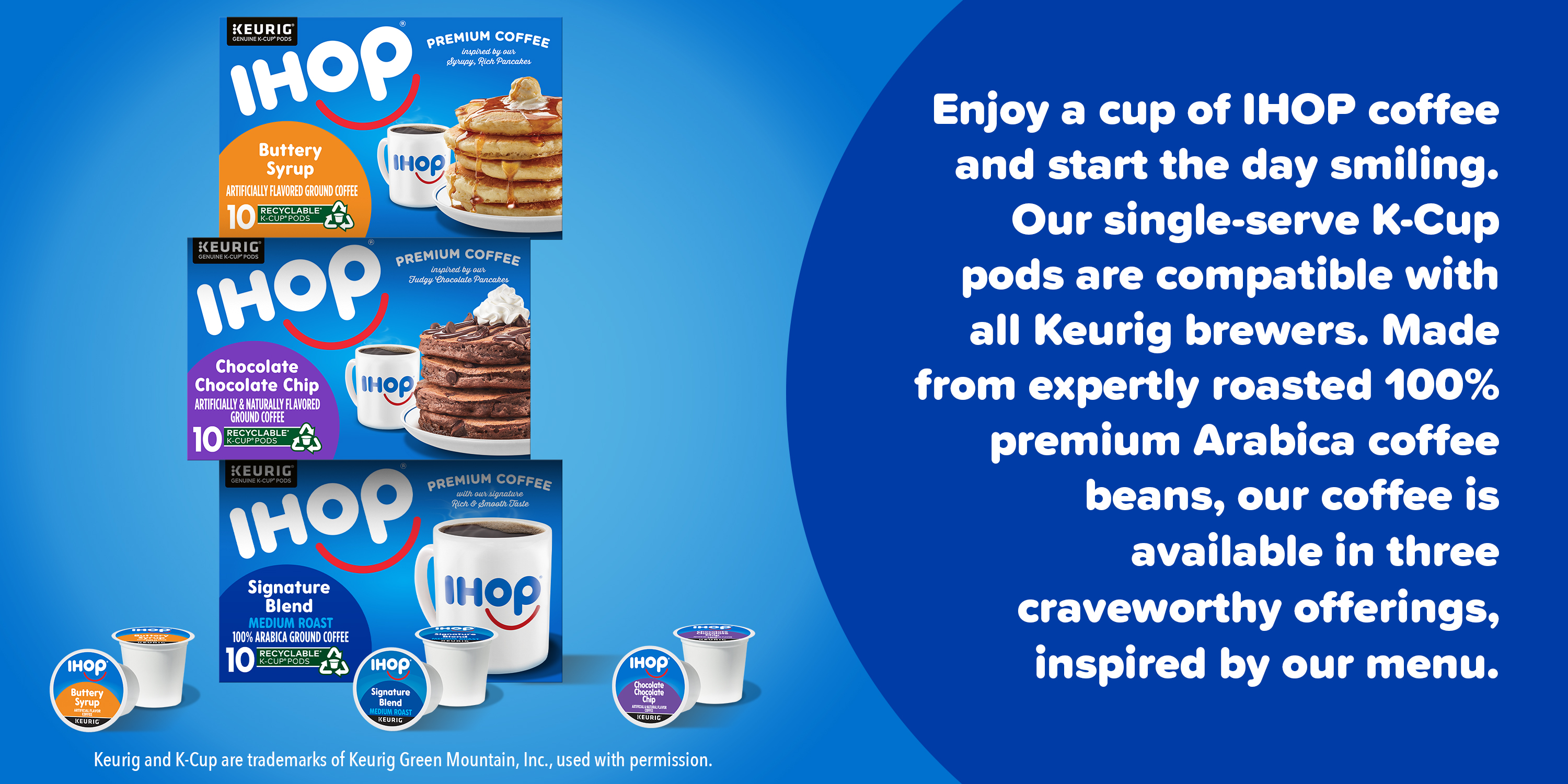 IHOP Coffee KCup pods