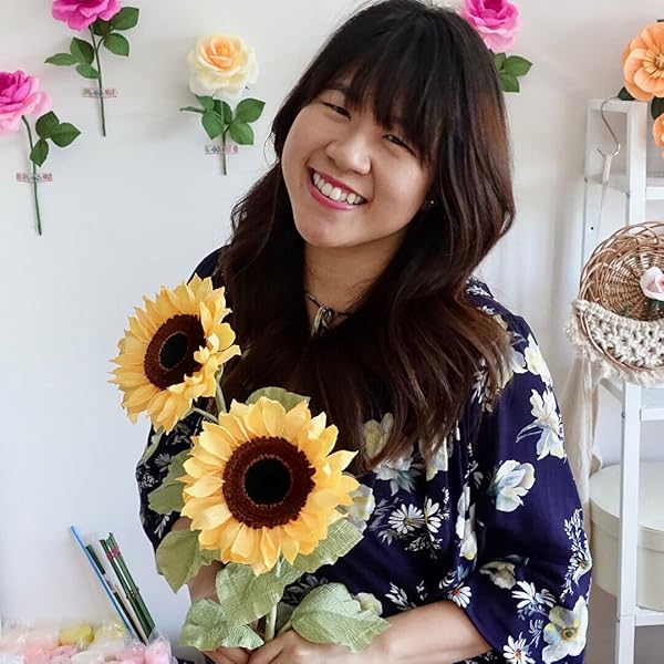 Crepe Paper Blooms, Bugs and Butterflies Over 20 colourful paper