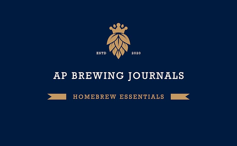 MY HOME BREWING RECIPE JOURNAL Home Brew Journal for Craft Beer