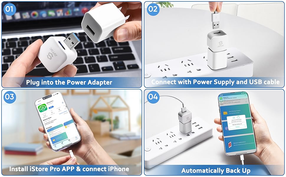 AutoDataCubePhotoStick 128GB PhotoBackupDevice PhotoandVideo