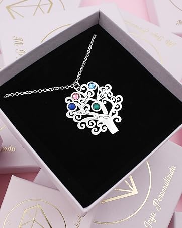 Colgante de plata personalizado con nombre cursiva - mijoyapersonalizada