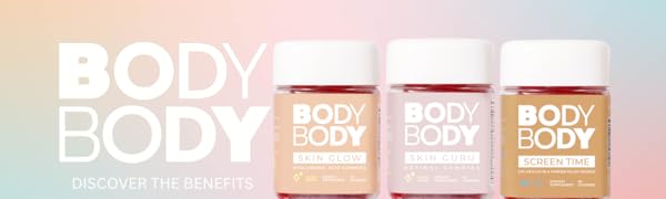 Body Body discover the benefits gummy vitamin product line up