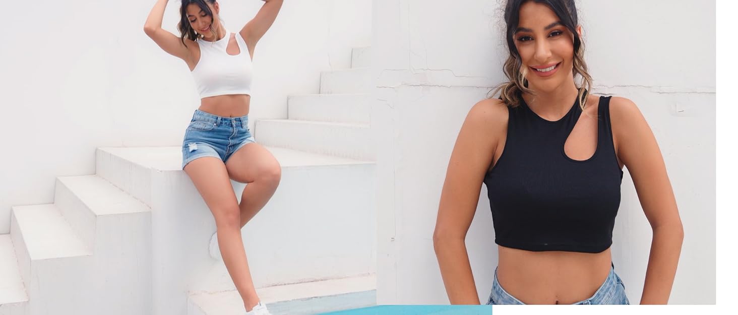 trendy crop tops for women