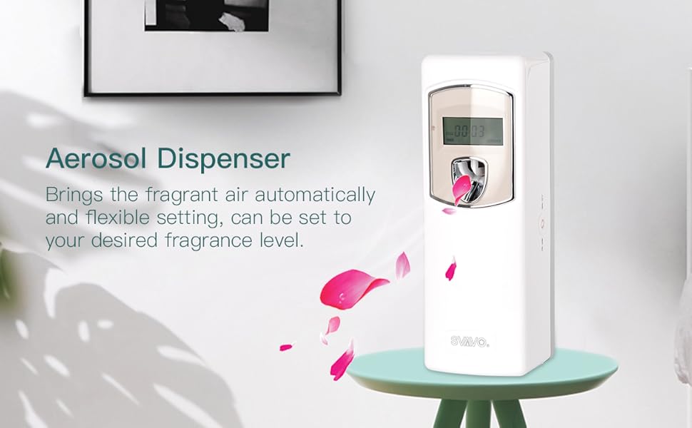 SVAVO Automatic Air Freshener Spray Dispenser, Programmable Perfume