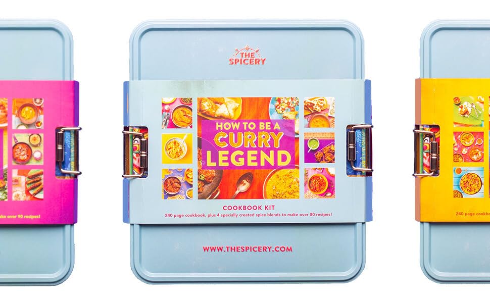 How to Be a Curry Legend Cookbook Kit from The Spicery 80+ Recipes