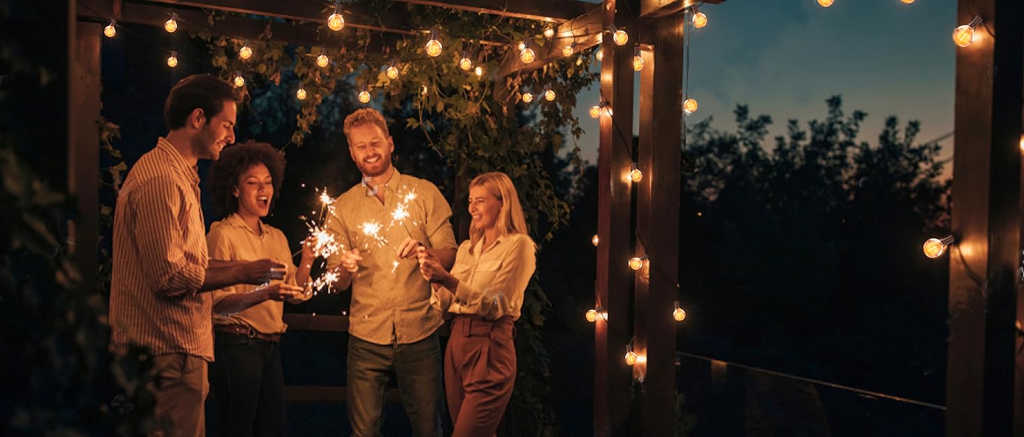 LED Outdoor String Lights