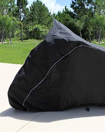 motorcycle bike trike cover black